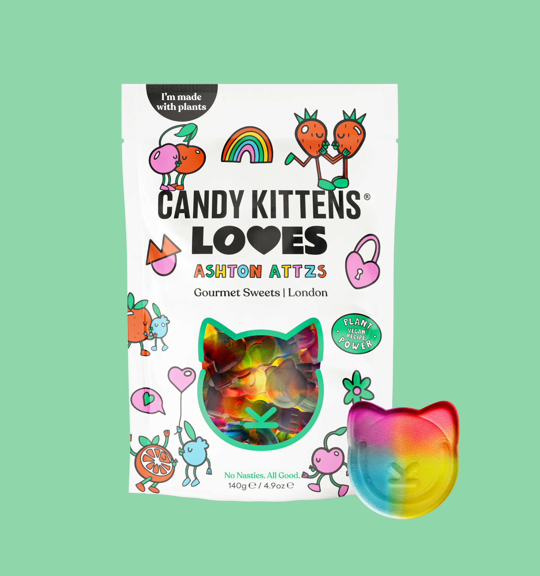 Candy Kittens LOVES 140g x10