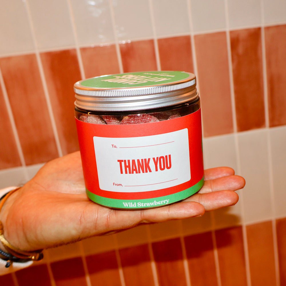 Thank You Gift Jar (Wild Strawberry)